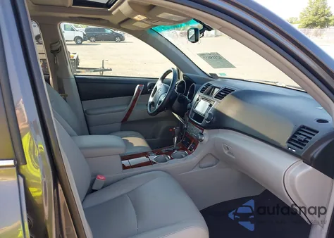 2013 Toyota Highlander Limited V6 from USA, damaged, VIN 5TDDK3EH5DS185998